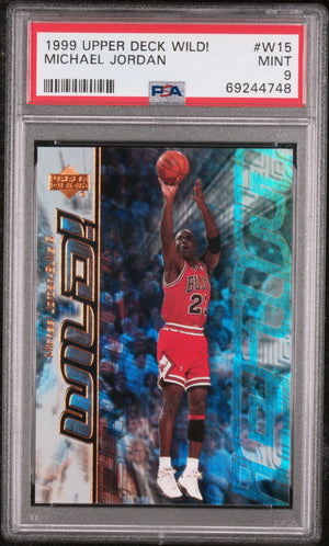 1999 Upper Deck Wild! Michael Jordan PSA 9 