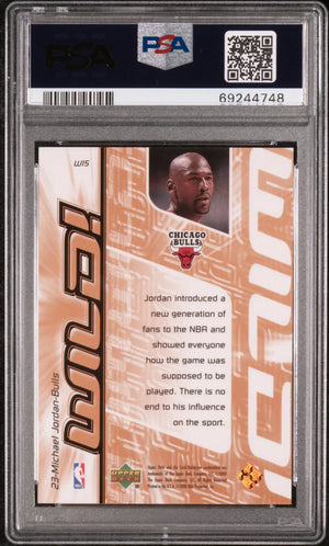 1999 Upper Deck Wild! Michael Jordan PSA 9 