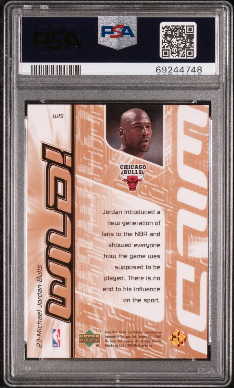 1999 Upper Deck Wild! Michael Jordan PSA 9 