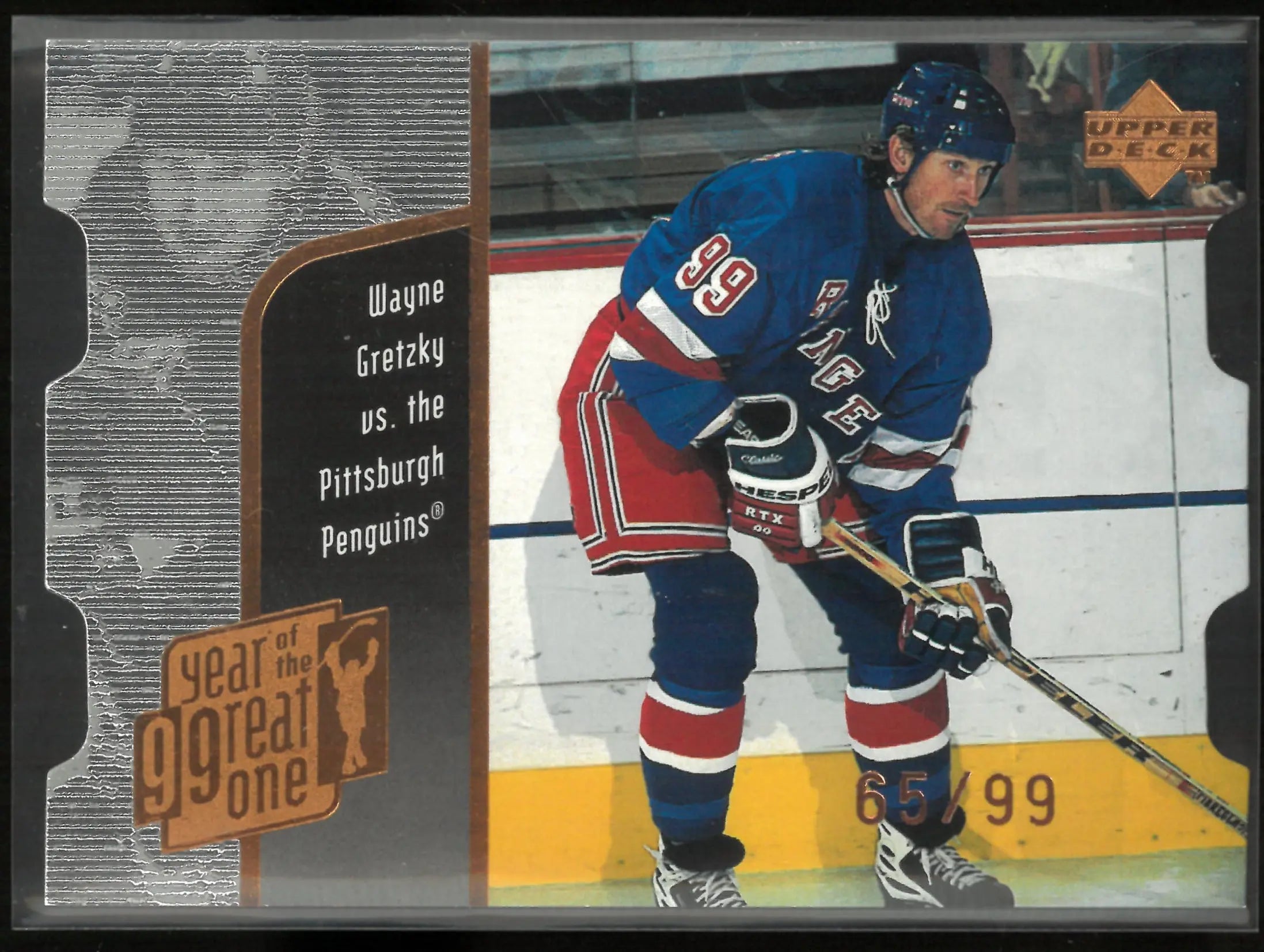 1999 Upper Deck Year Of The Ggreat One Wayne Gretzky 