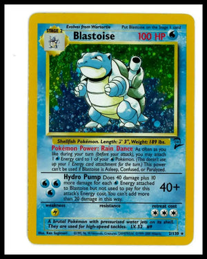 2000 Pokemon Base Set 2 Blastoise 2/130 