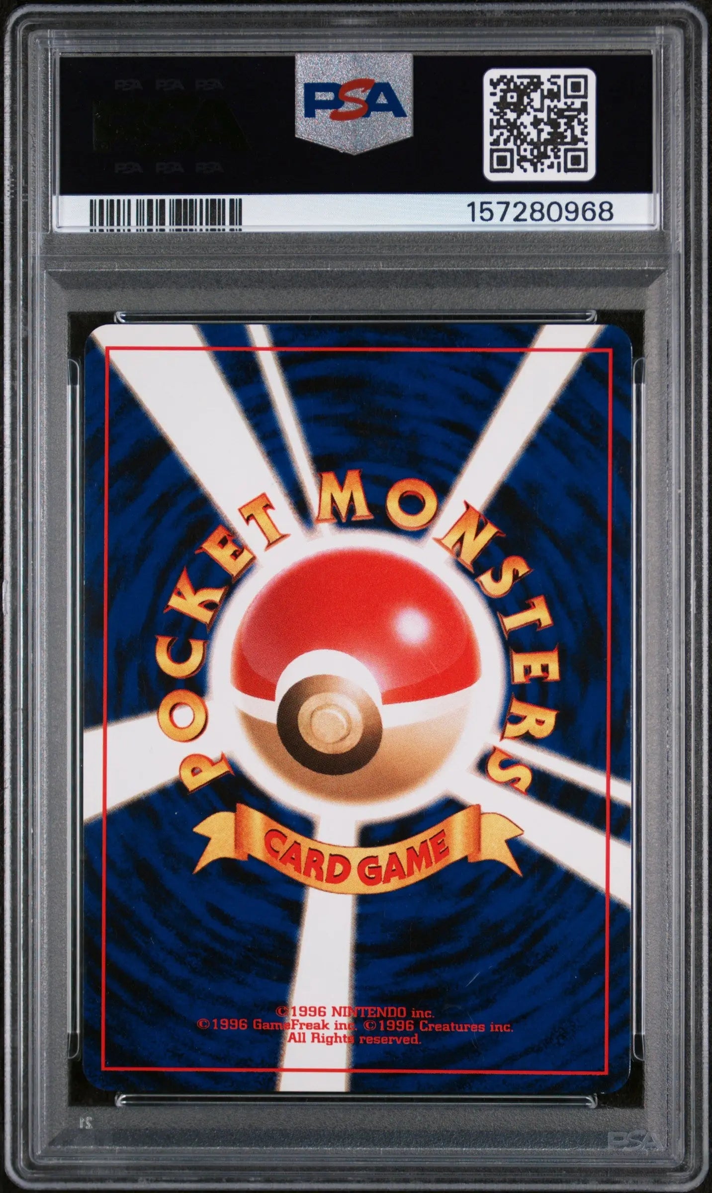 2000 Pokemon Japanese Neo 2 Crossing the Ruins... Espeon Holo No. 196 PSA 8 