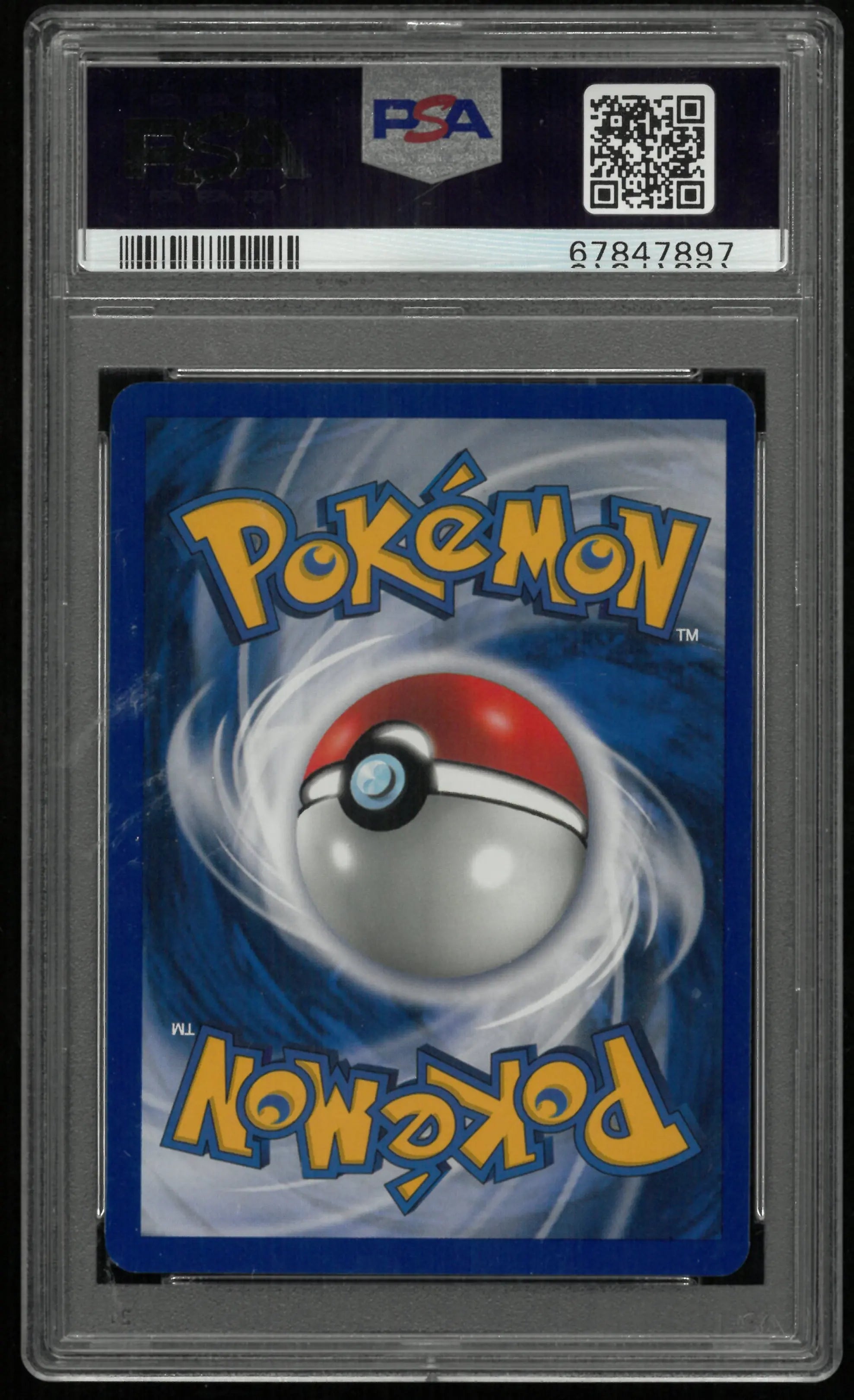 2000 Pokemon Neo Genesis Slowking Holo Swirl 14/111 PSA 8 