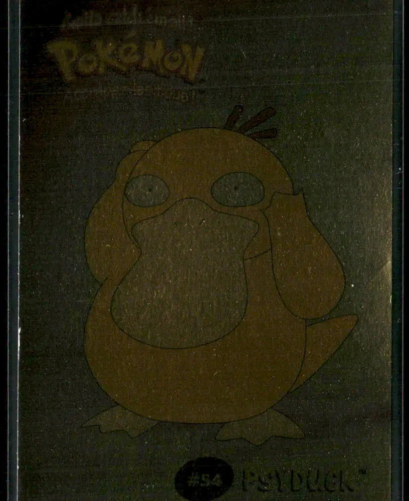 2000 Pokemon Stadium Psyduck 54 