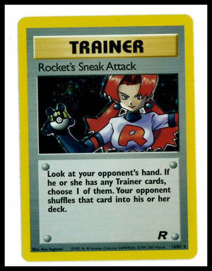 2000 Pokemon Team Rocket Rocket's Sneak Attack 16/82 