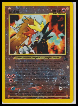 2001 Pokemo Black Star Promo Entei 34 