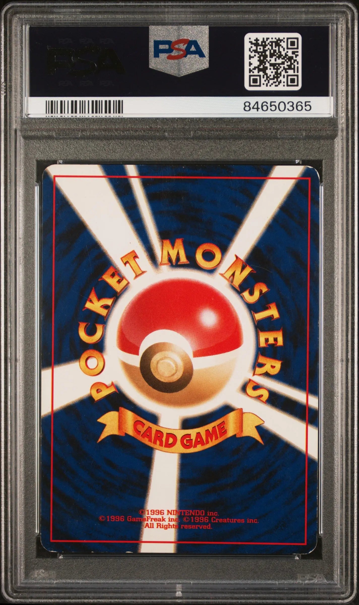 2001 Pokemon Japanese Neo 4 Dark Tyranitar Holo 248 Japanese PSA 4 