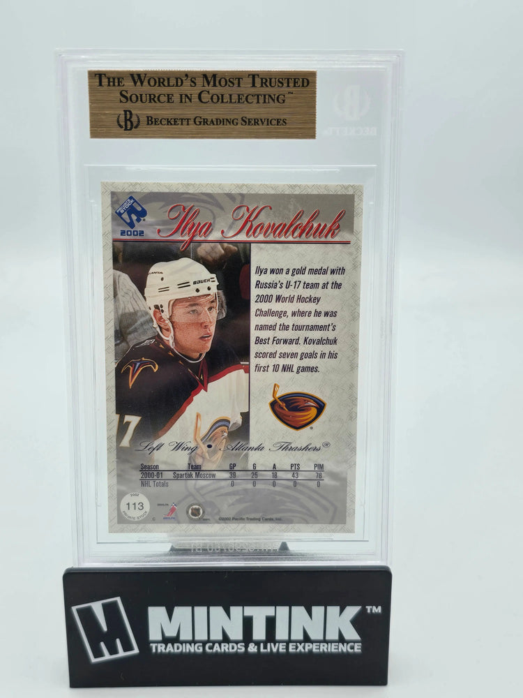 2001 Private Stock Gold Ilya Kovalchuk RC Rookie #113 BGS 9.5 /106 