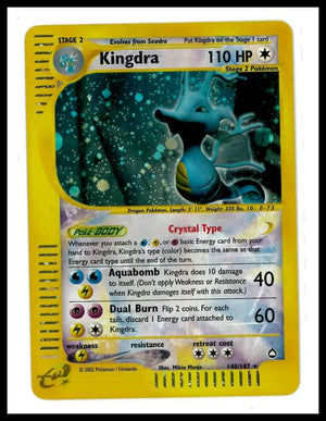 2002 Pokemon Aquapolis Kingdra 148/147 