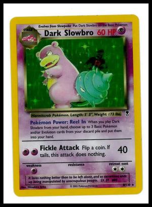 2002 Pokemon Legendary Collection Dark Slowbro 8/110 