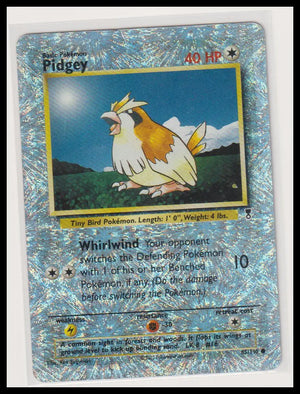 2002 Pokemon Legendary Collection Pidgey Reverse Holo 85/110 DMG 