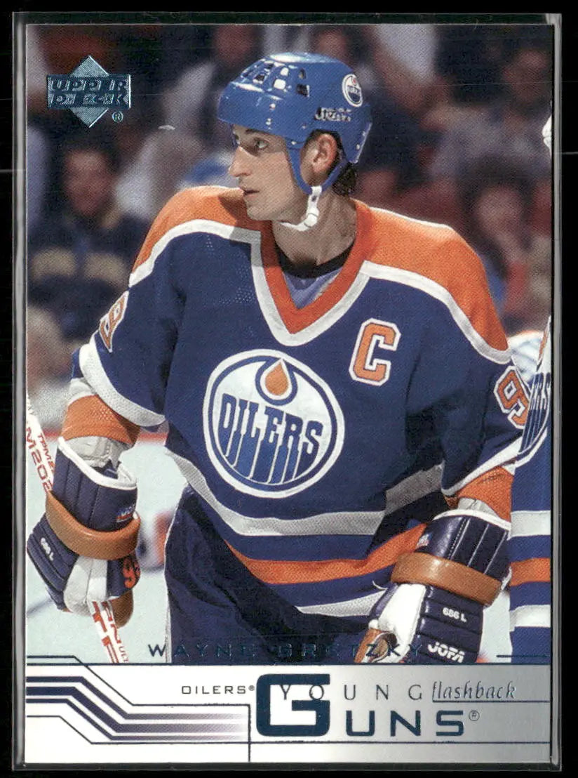 2002 Upper Deck Hockey Young Guns Flashback Wayne Gretzky 