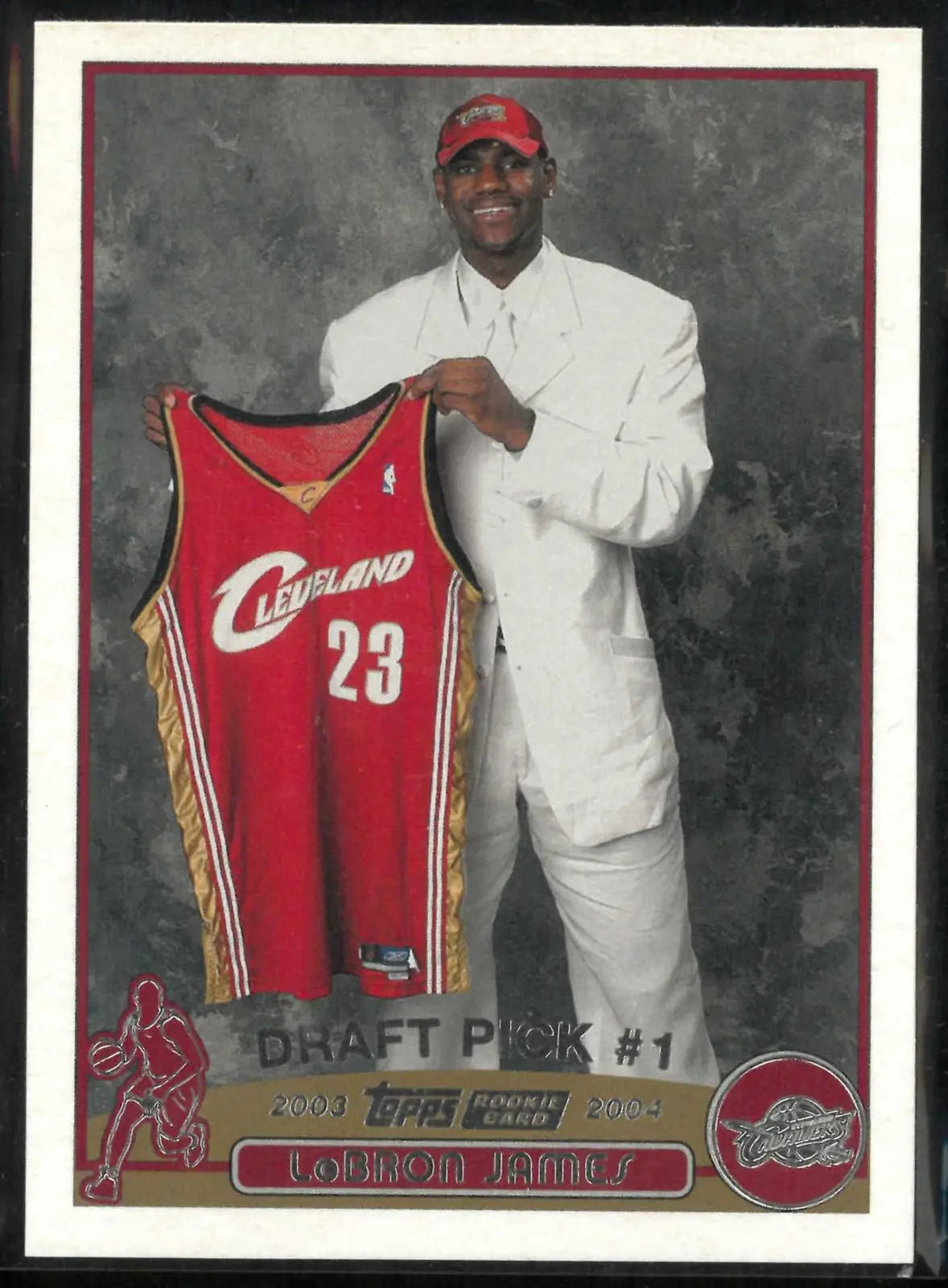 2003-04 Topps #1 Draft Pick Rookie LeBron James RC 