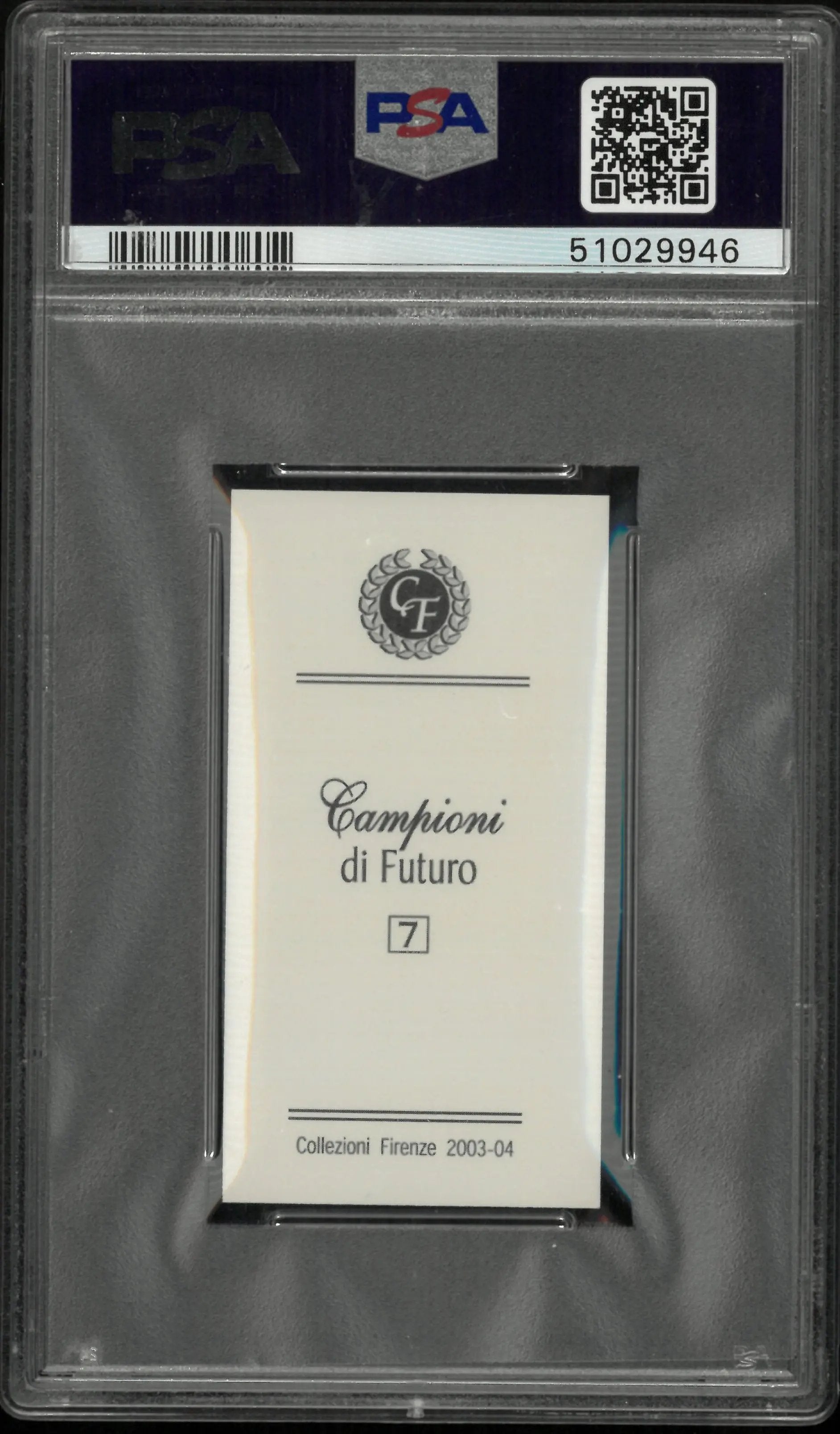 2003 Campioni DI Futuro Alexander Ovechkin #7 PSA 10 