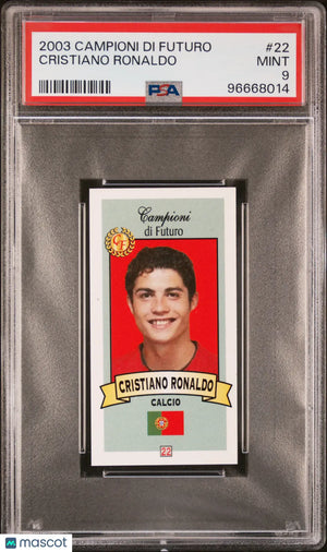 2003 Campioni DI Futuro Cristiano Ronaldo #22 PSA 9 