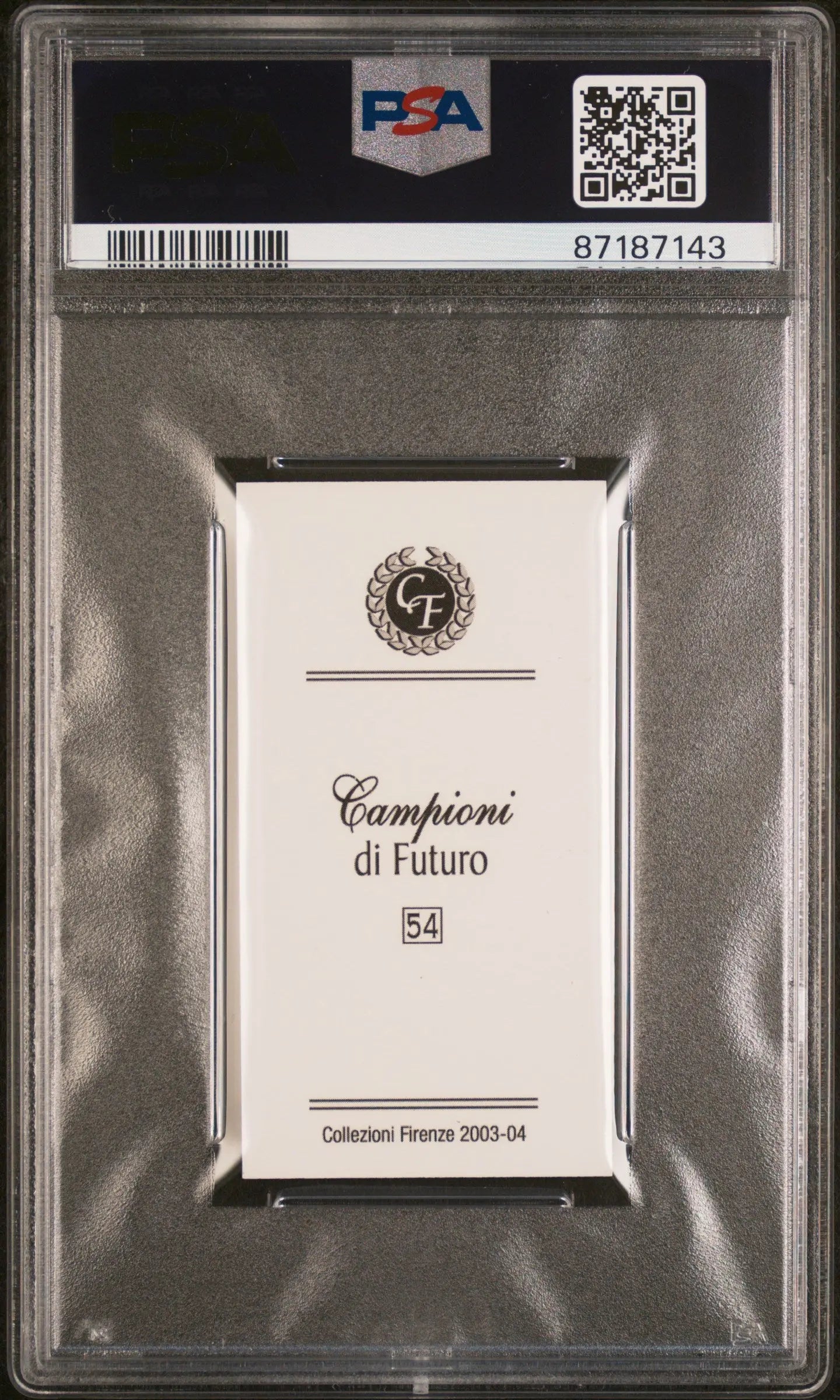 2003 Campioni Di Futuro #54 Roger Federer Sky PSA 10 