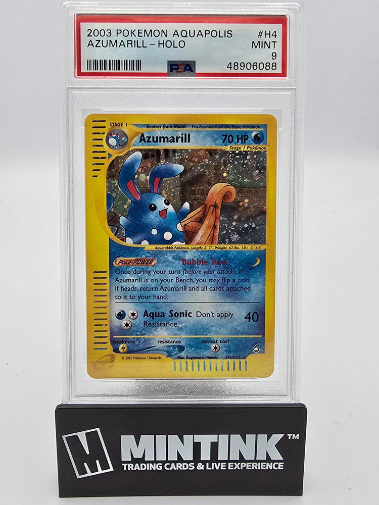 Buy 2003 Pokemon Aquapolis Azumarill Holo PSA 9 Card Buy 2003 Pokemon Aquapolis Azumarill Holo PSA 9 Card