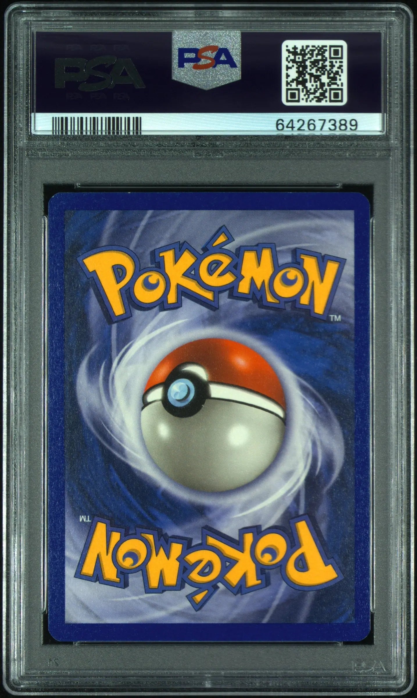 2003 Pokemon Skyridge Holo Rare Magcargo H17/H32 SWIRL PSA 8 