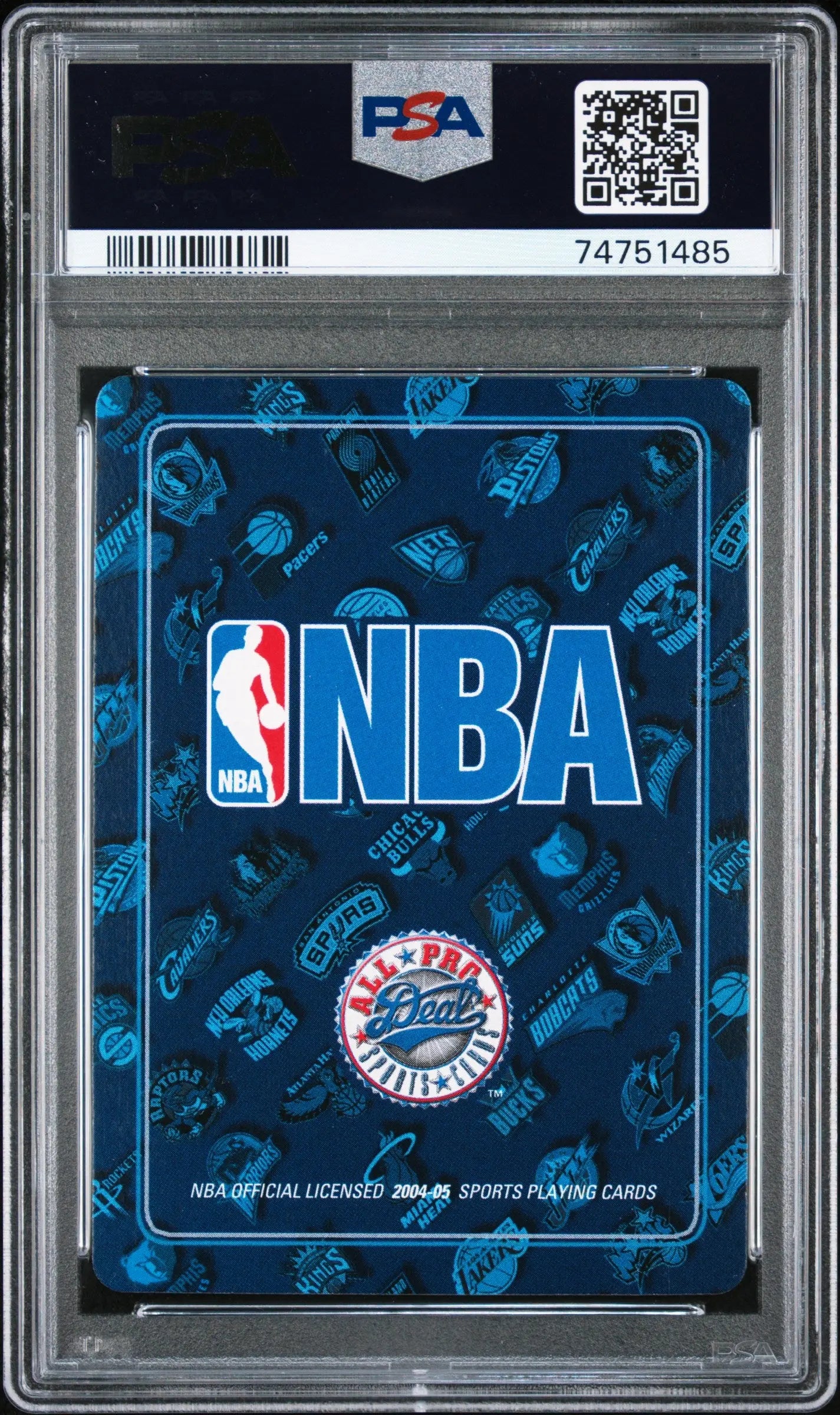 2004 All Pro Deal Playing Cards Kobe Bryant PSA 9 LAKERS 