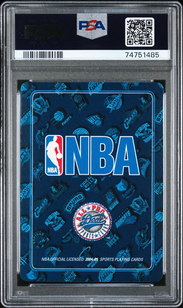 2004 All Pro Deal Playing Cards Kobe Bryant PSA 9 LAKERS 