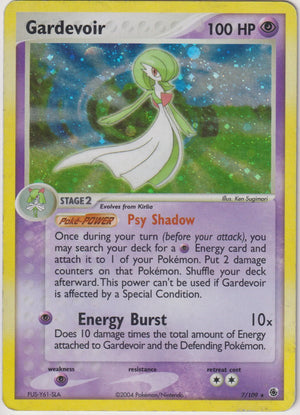 2004 Pokemon Ruby & Sapphire EX Battle Stadium Gardevoir Holo 7/109 