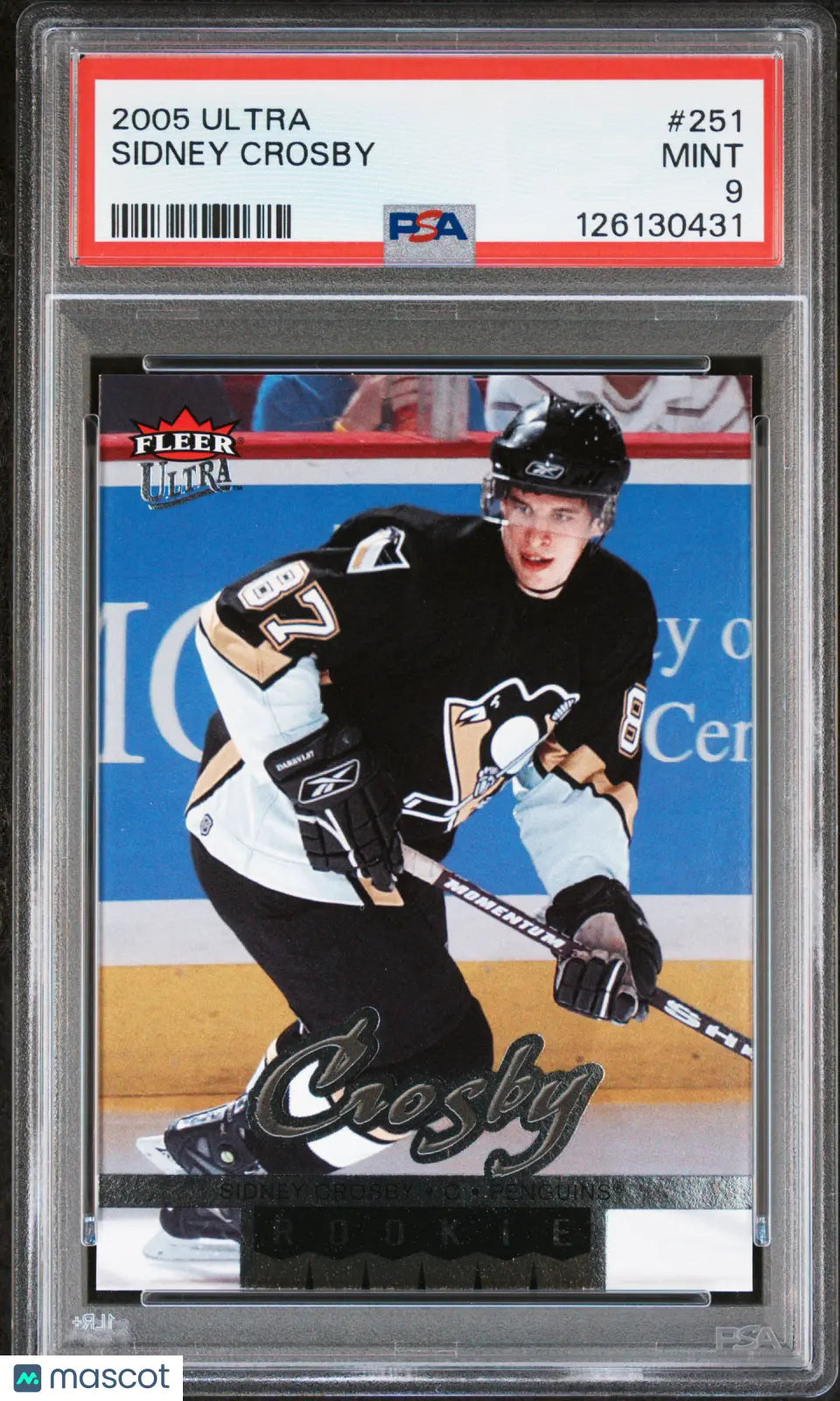 2005-06 Fleer Ultra Sidney Crosby RC Rookie #251 PSA 9 