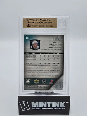 2005-06 Upper Deck Hockey Corey Perry Young Guns BGS 9.5 
