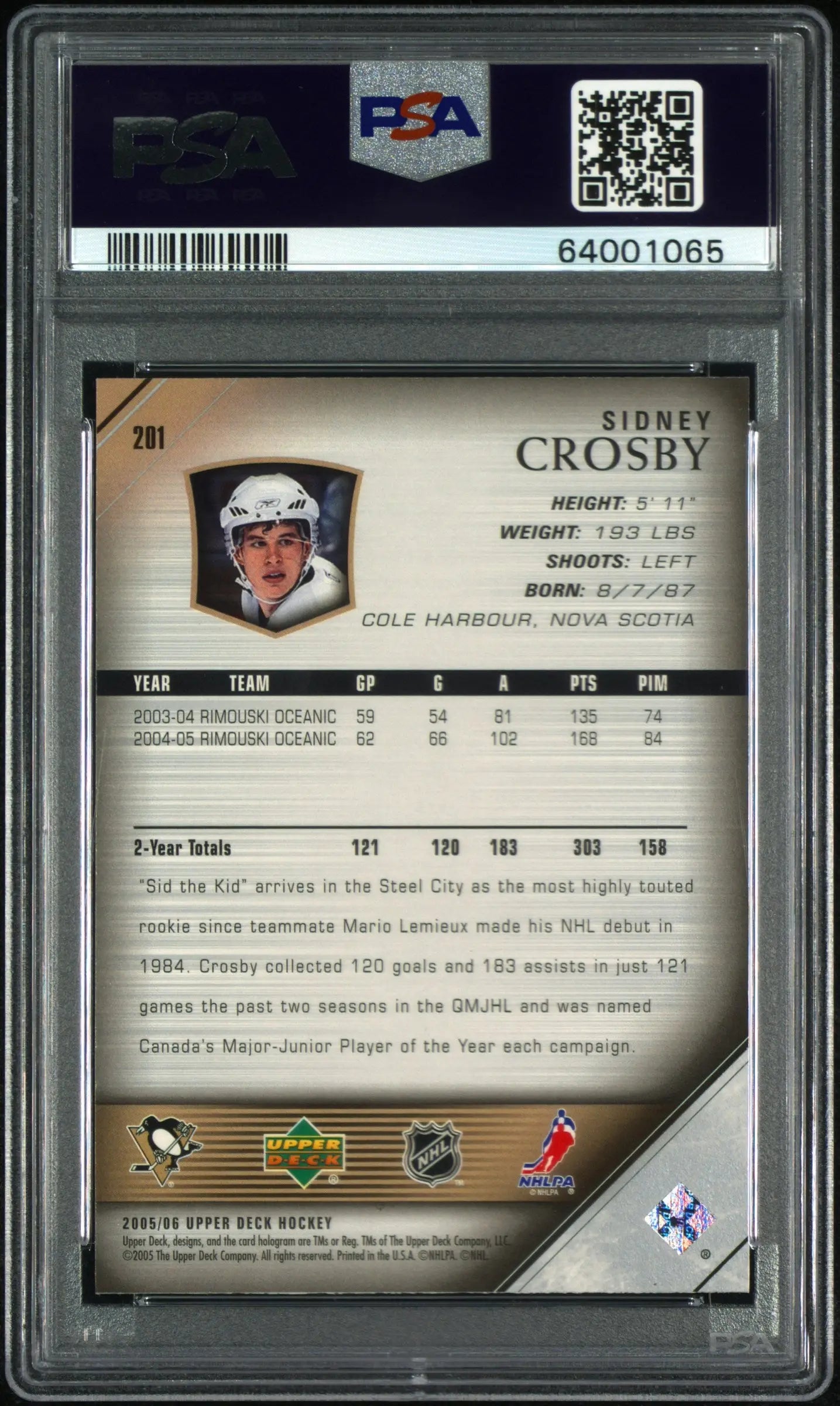 psa graded hockey cards Mikael Renberg Signed 1992 Upper Deck #233 Philadelphia Flyers Rookie Card  PSA