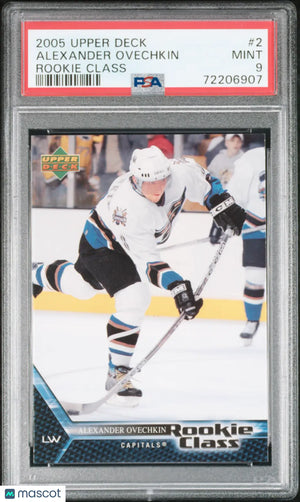 2005-06 Upper Deck Rookie Class Alexander Ovechkin RC PSA 9 