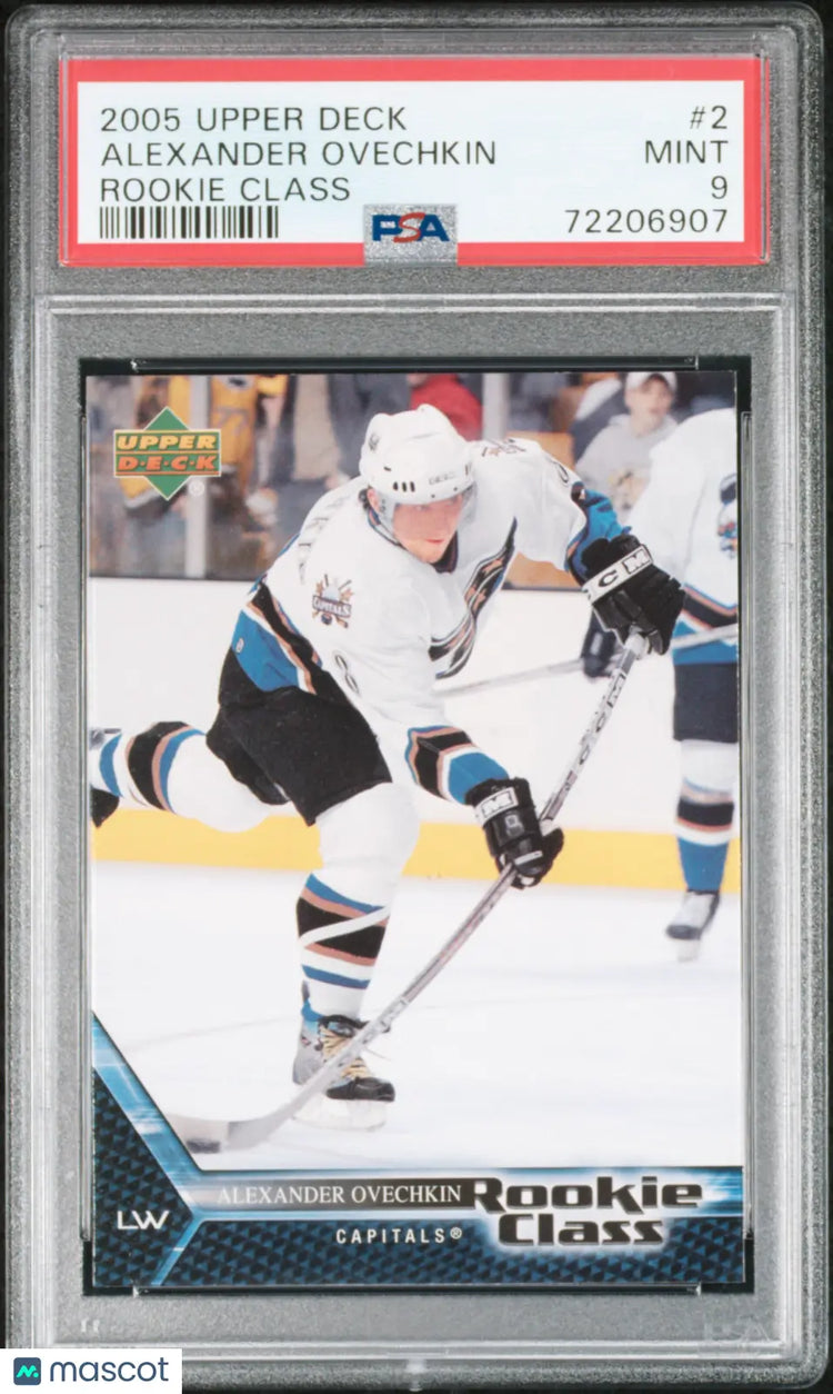 2005-06 Upper Deck Rookie Class Alexander Ovechkin RC PSA 9 