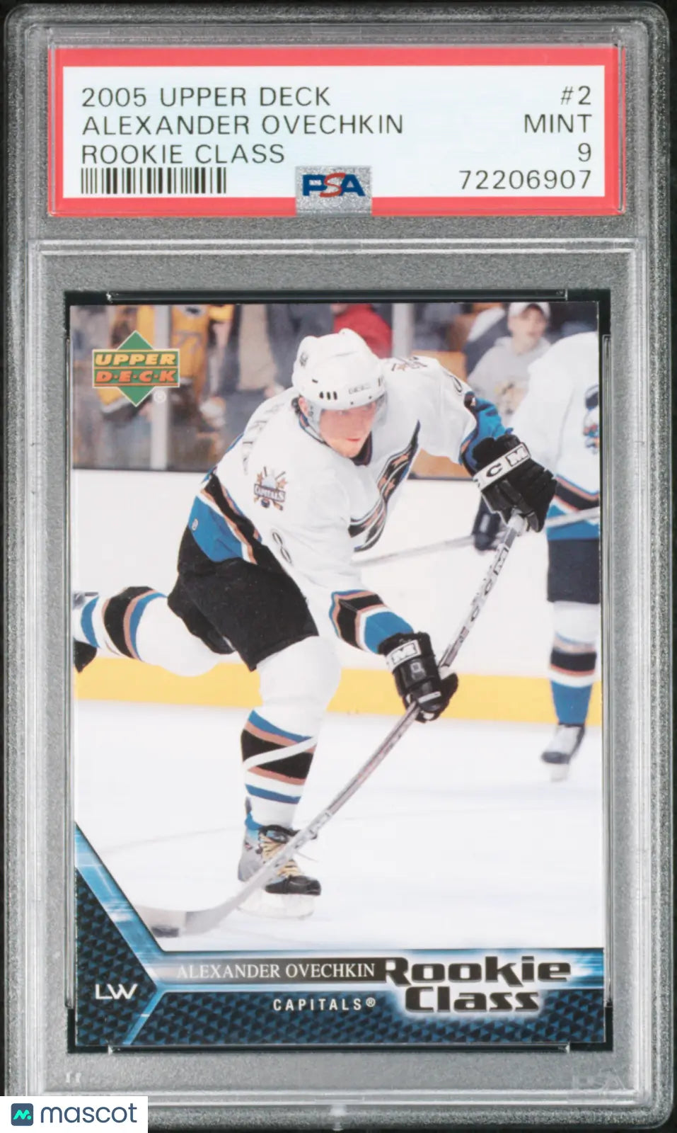 2005-06 Upper Deck Rookie Class Alexander Ovechkin RC PSA 9 