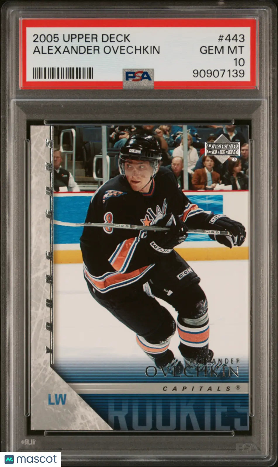 2005-06 Upper Deck Series 2 Alexander Ovechkin Young Guns RC Rookie PSA 10 