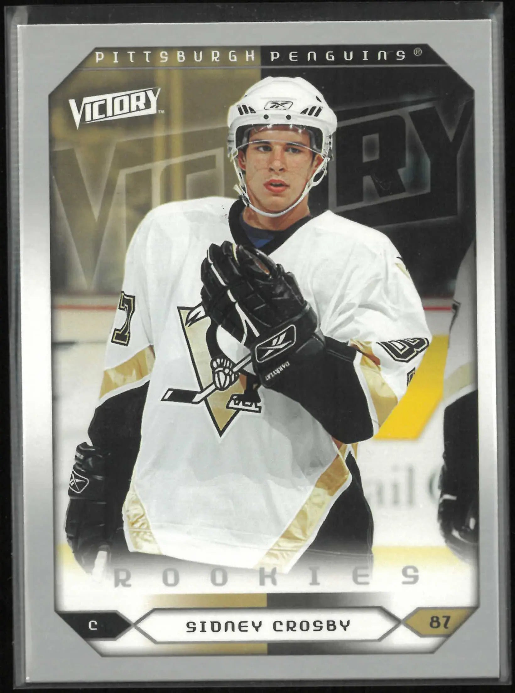 2005-06 Upper Deck Series 2 Victory Rookies Sidney Crosby RC 