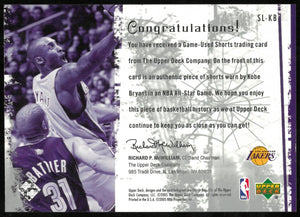 2005-06 Upper Deck Slam Dunk Swatches Patch Kobe Bryant 