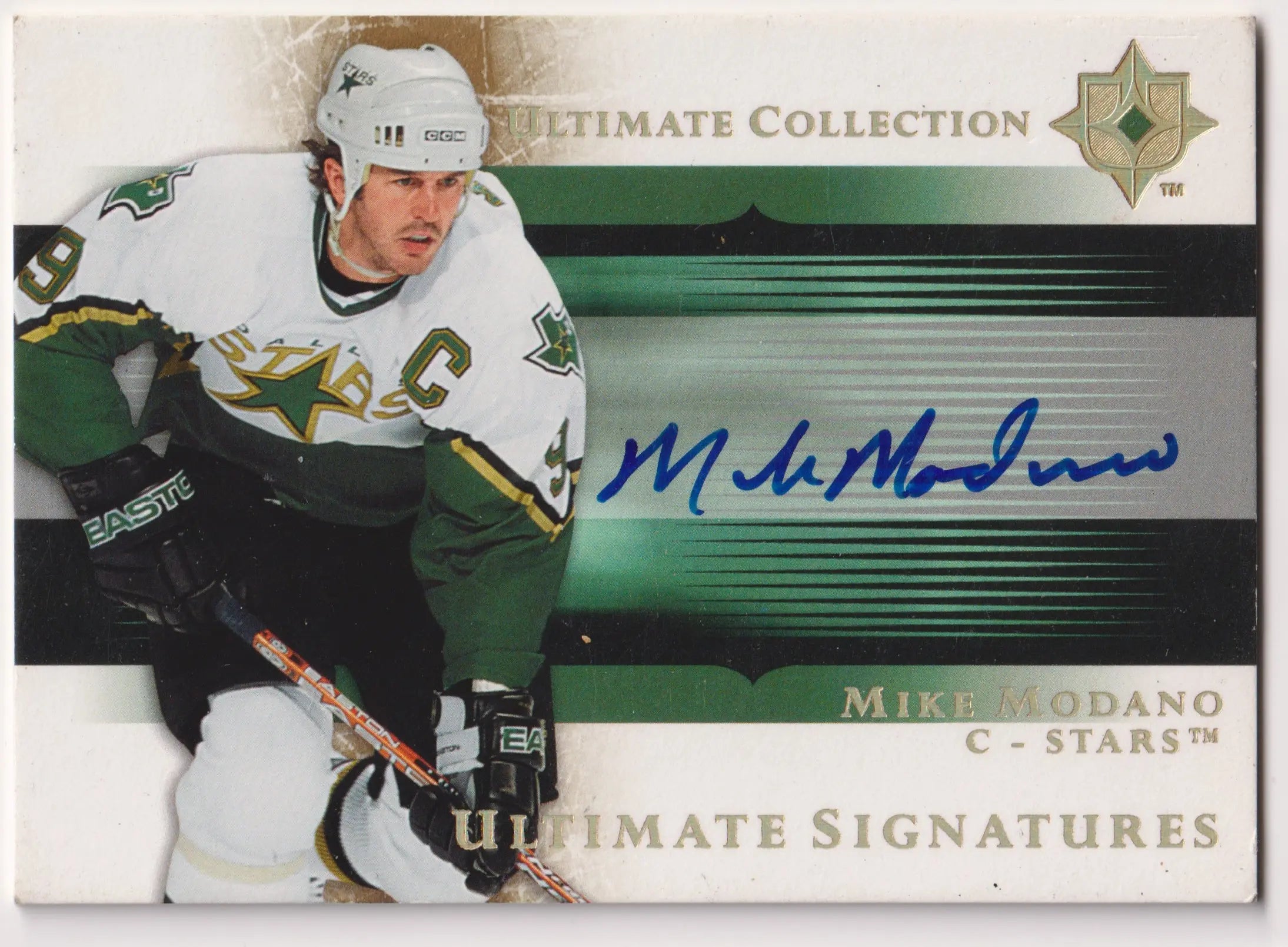 2005-06 Upper Deck Ultimate Autograph Mike Modano Auto 