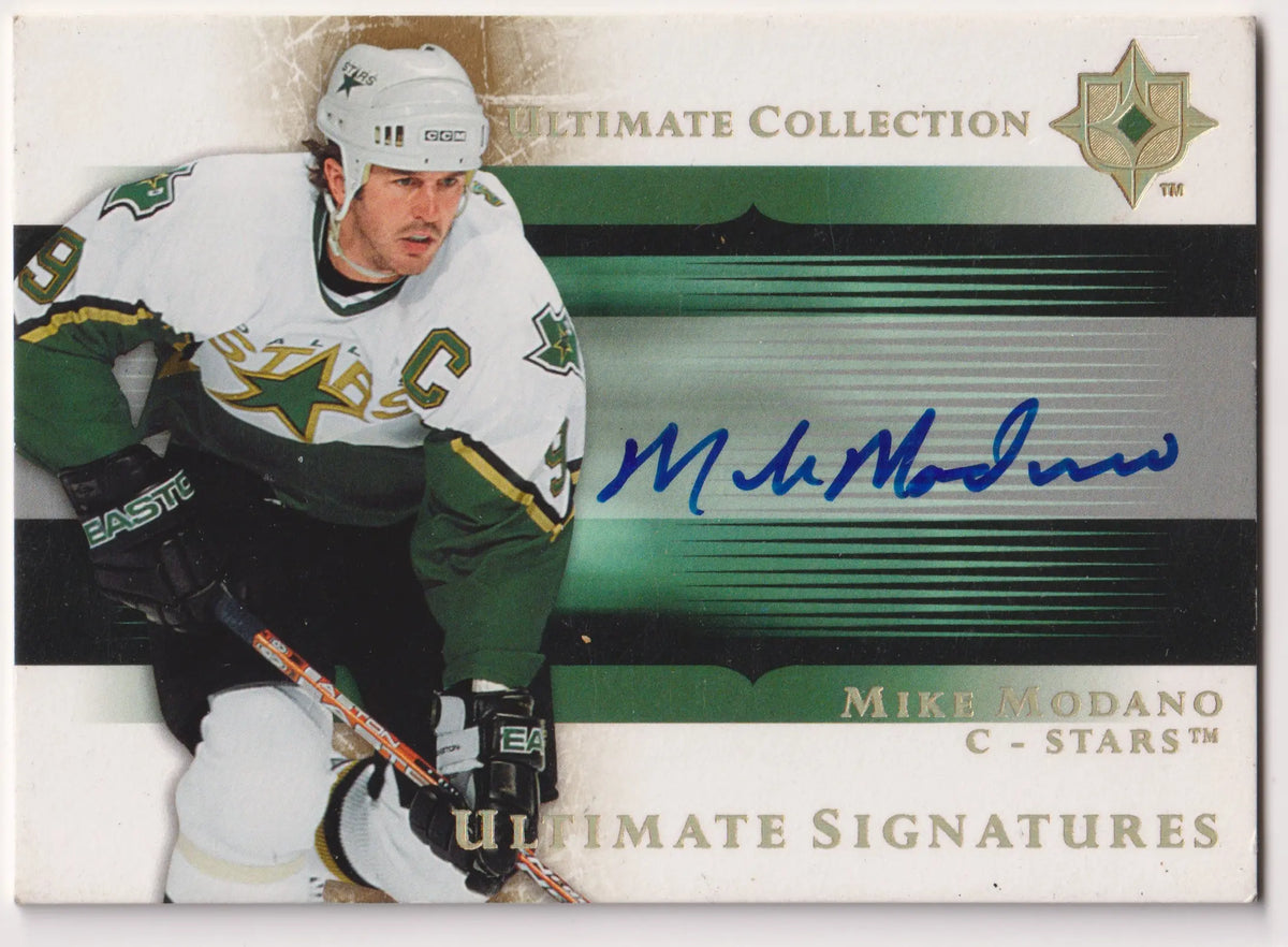 2005-06 Upper Deck Ultimate Autograph Mike Modano Auto 