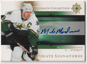 2005-06 Upper Deck Ultimate Autograph Mike Modano Auto 