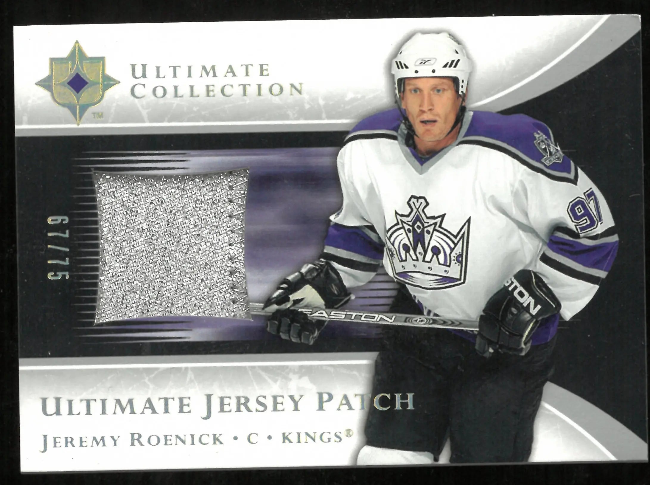 2005-06 Upper Deck Ultimate Collection Ultimate Patch Jeremy Roenick /75 