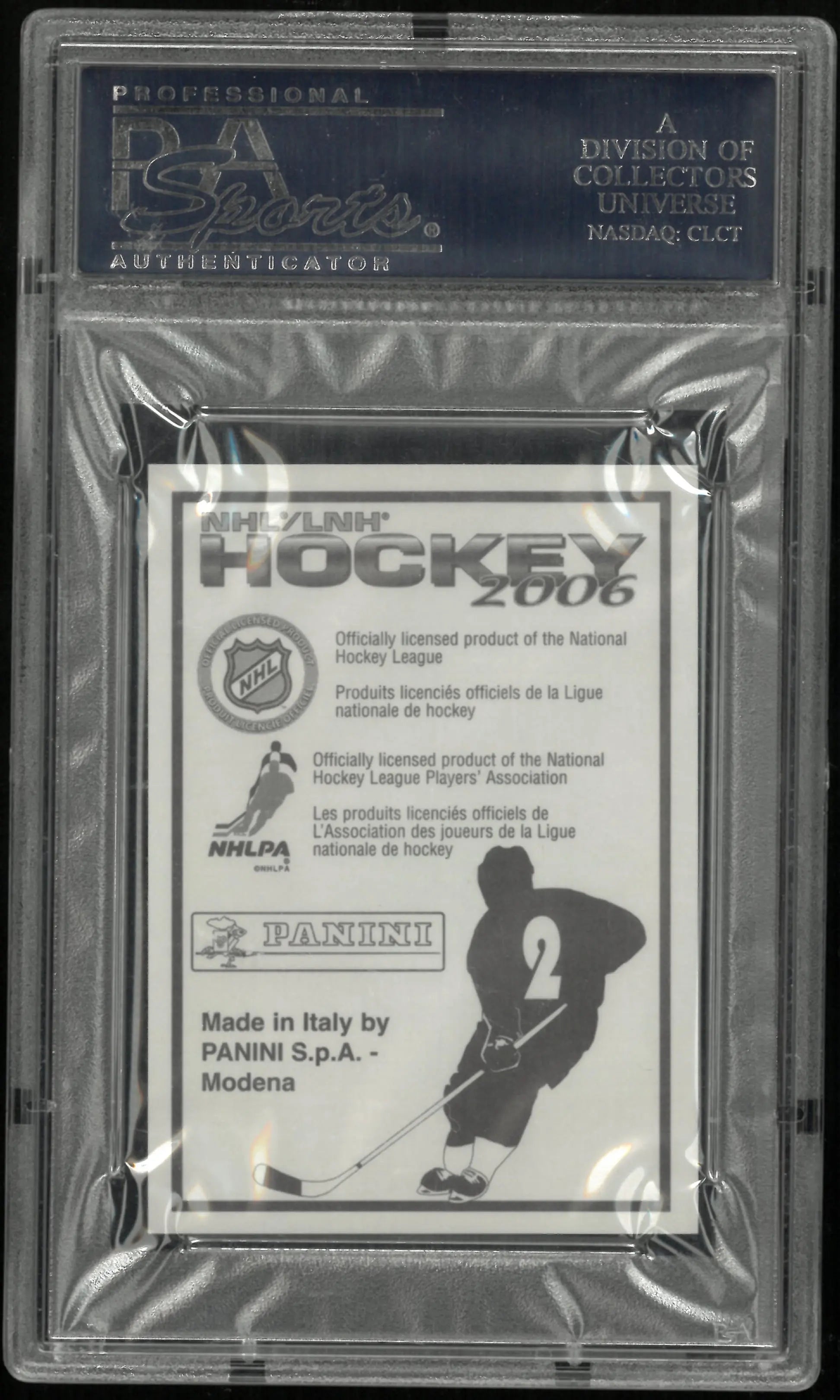 2005 Panini Stickers Alexander Ovechkin #2 PSA 9 