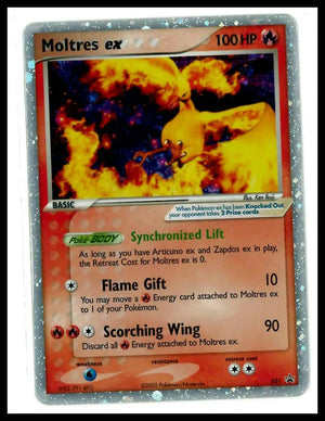 2005 Pokemon Nintendo Promo Moltres ex 031 LP 