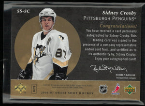 2006-07 Upper Deck Sweet Shot Signature Shots Sidney Crosby Autograph 