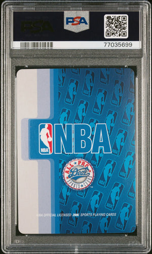 2006 All Pro Deal Playing Cards LeBron James PSA 10 CAVS 