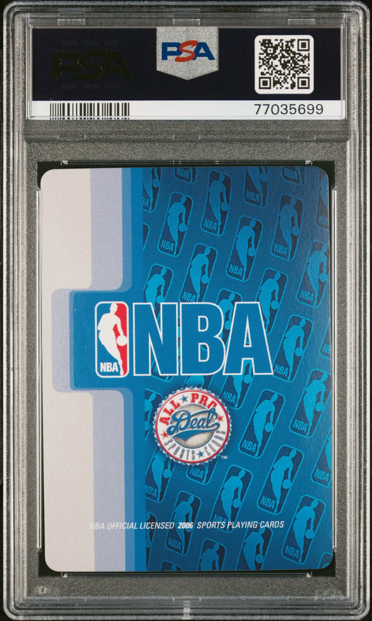 2006 All Pro Deal Playing Cards LeBron James PSA 10 CAVS 