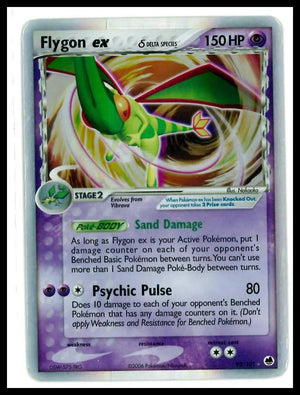 2006 Pokemon EX Dragon Frontiers Flygon ex 92/101 MP 