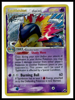 2006 Pokemon EX Dragon Frontiers Typhlosion 12/101 LP 