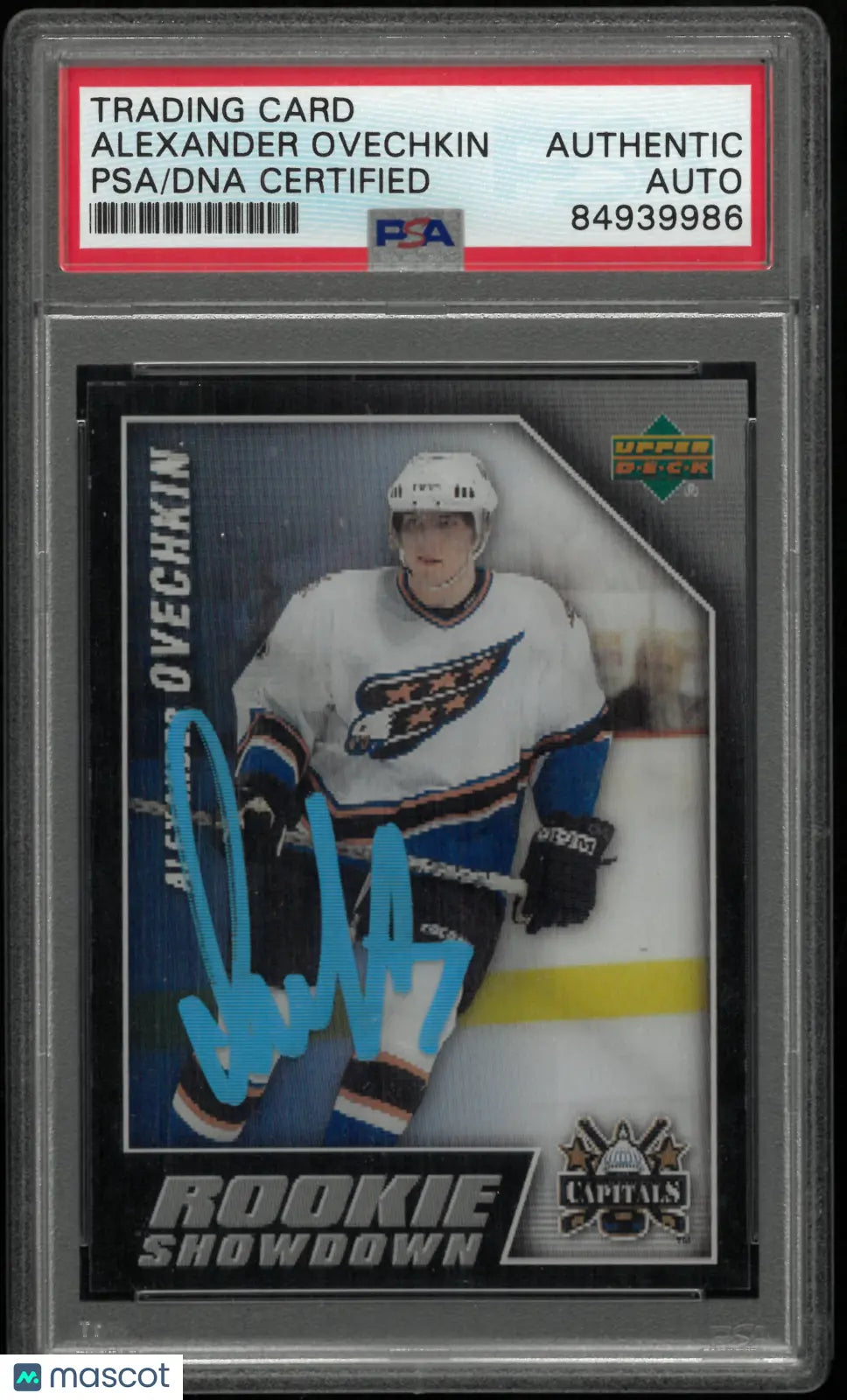 2006 Upper Deck Rookie Showdown Alex Ovechkin Autograph Auto RC PSA Authentic 