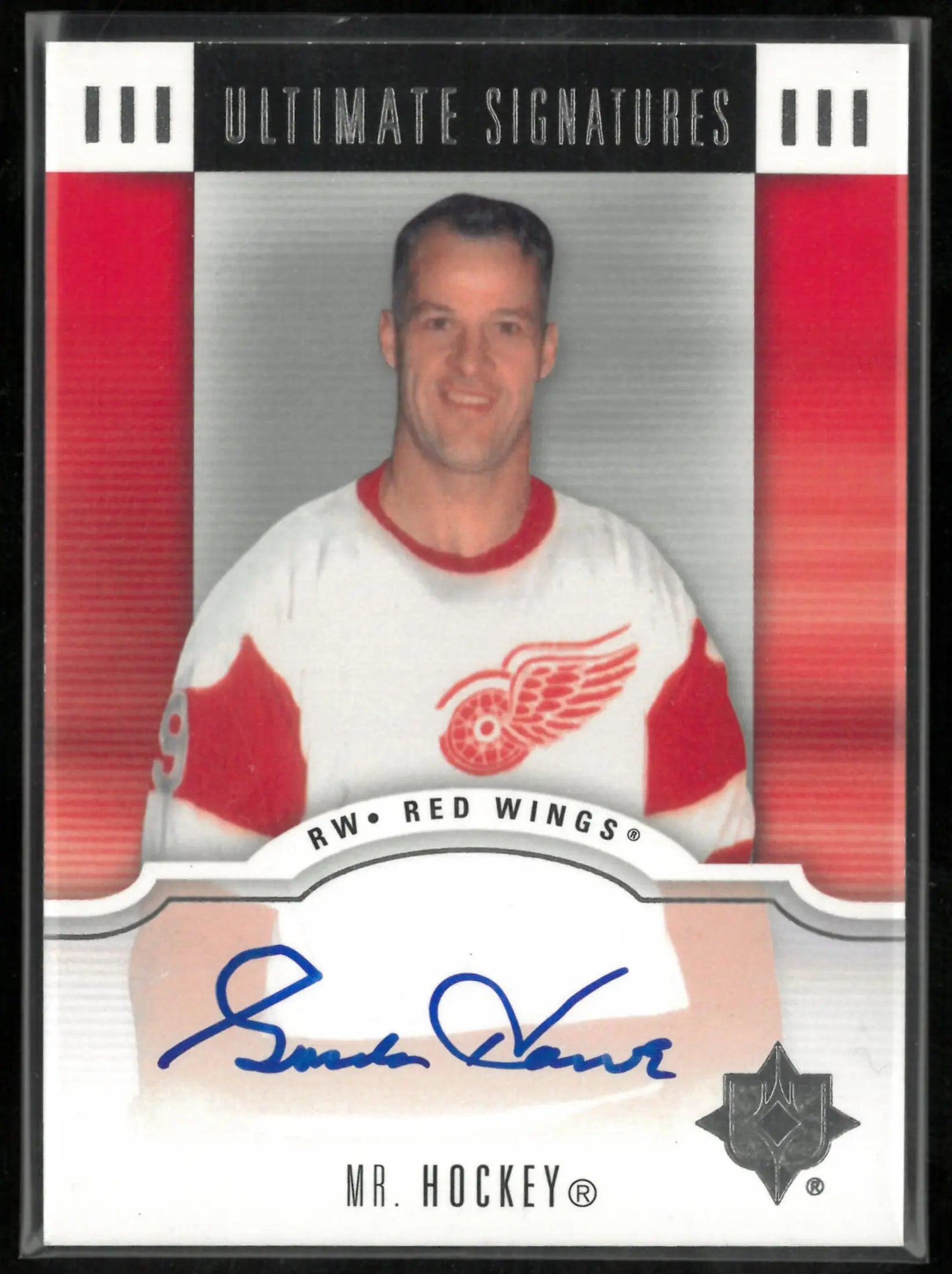 2007-08 UD Ultimate Hockey Mr. Hockey Gordie Howe Auto Autograph 