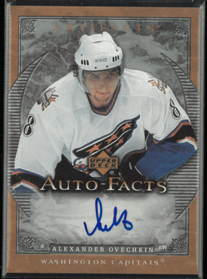 2007-08 Upper Deck Artifacts Autofacts Alexander Ovechkin Auto 