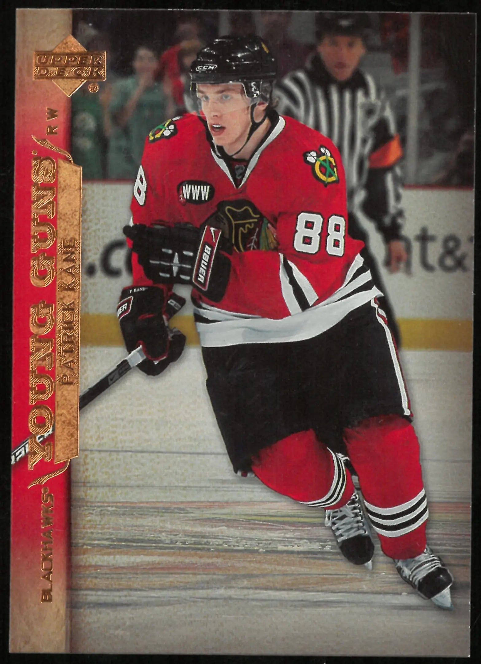 2007-08 Upper Deck Series 1 Young Guns Patrick Kane RC Rookie 