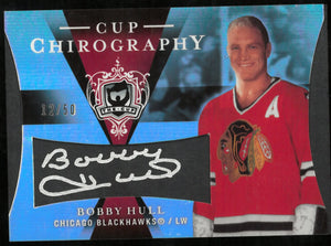 2007-2008 UD The Cup Chirography Bobby Hull Auto /50 